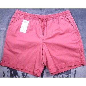 IZOD Saltwater Stretch Flat Front 7" Relaxed Fit Classic Shorts Men's Size M